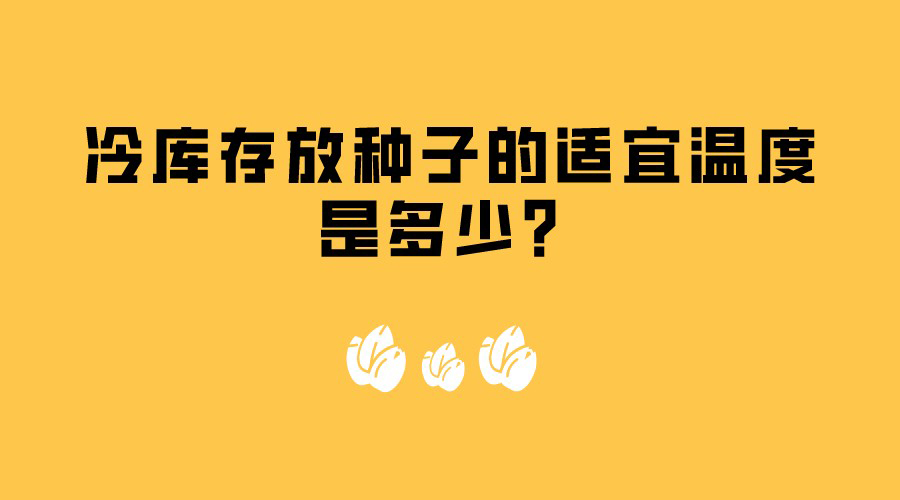 冷庫(kù)存放種子的適宜溫度是多少？