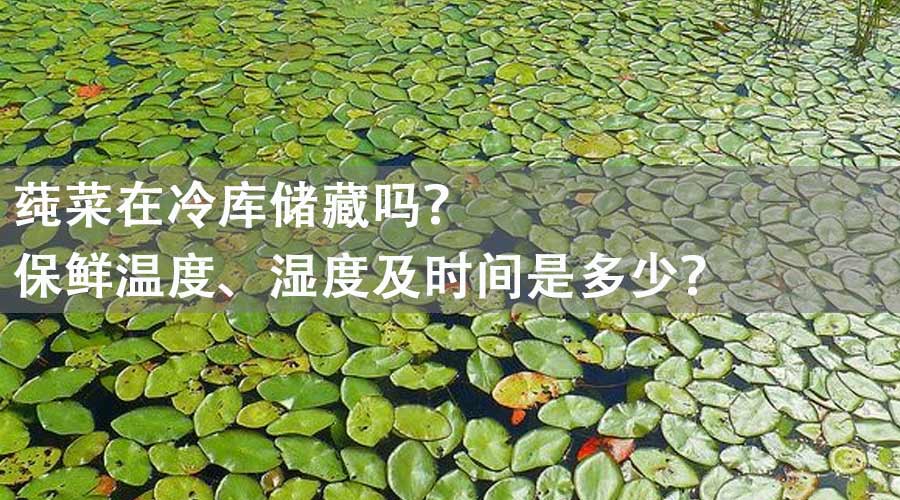 莼菜能在冷庫(kù)儲(chǔ)藏嗎？保鮮溫度、濕度及時(shí)間是多少？